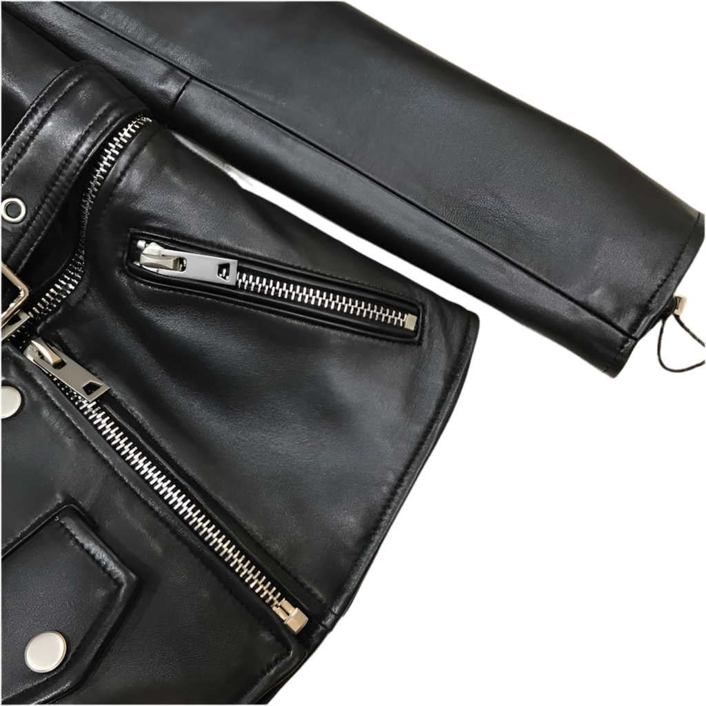 Vegan Detachable Black Jacket