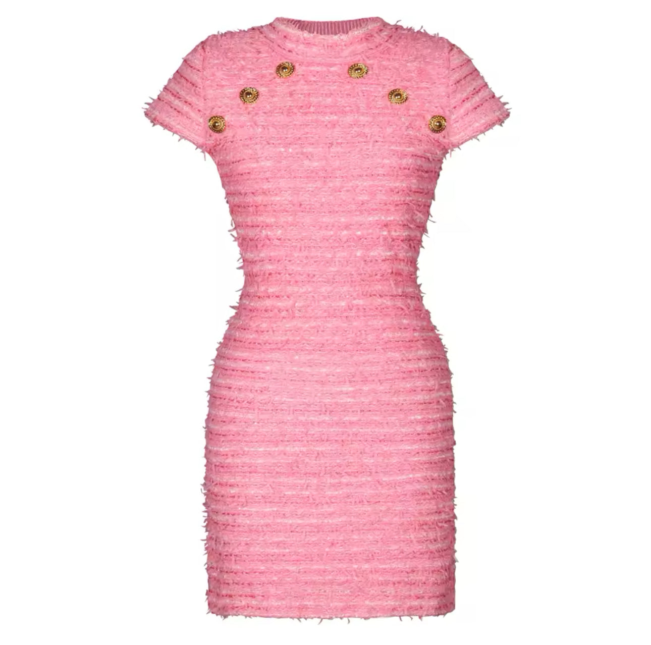 Dian Pink Knit Dress