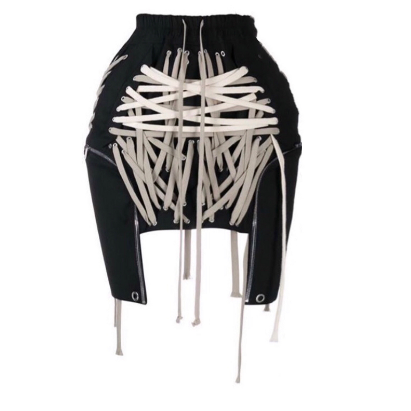 Ava Lace Up Skirt