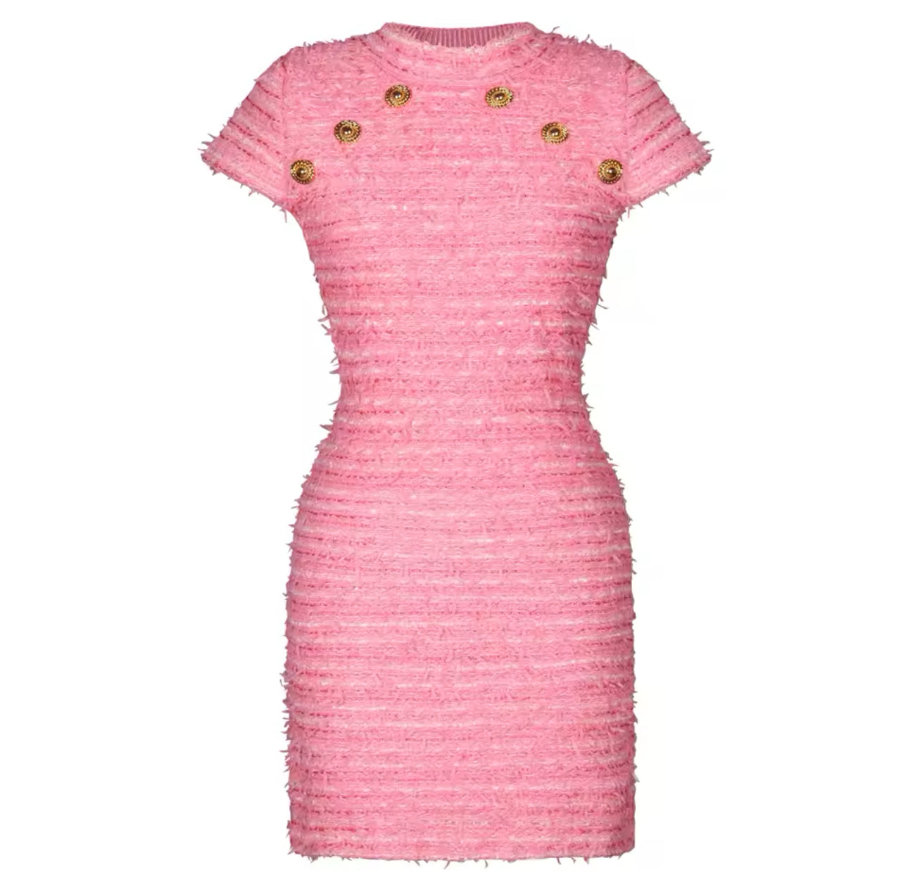 Dian Pink Knit Dress
