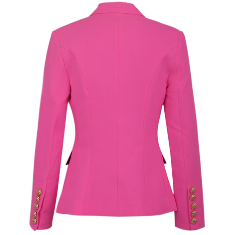 Pink Color Women Blazer