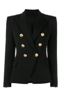 Gold Buttons Blazer
