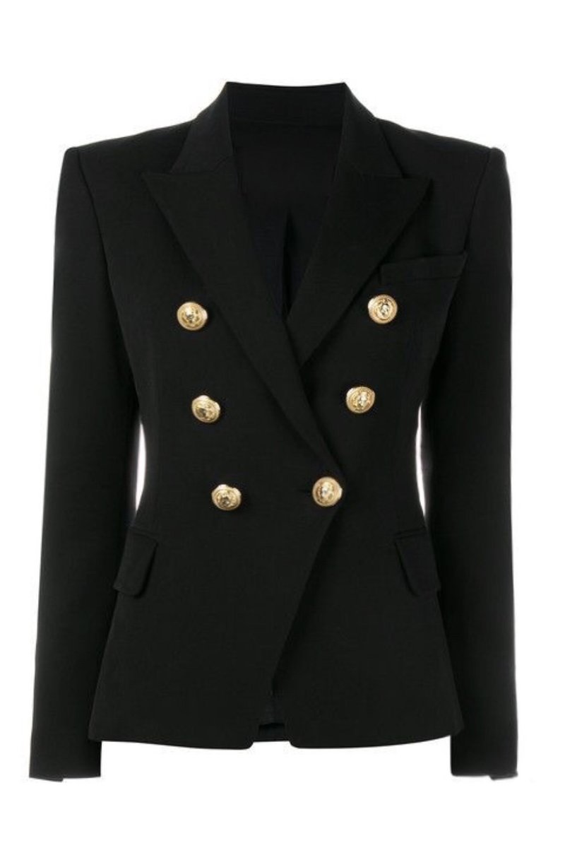 Gold Buttons Blazer